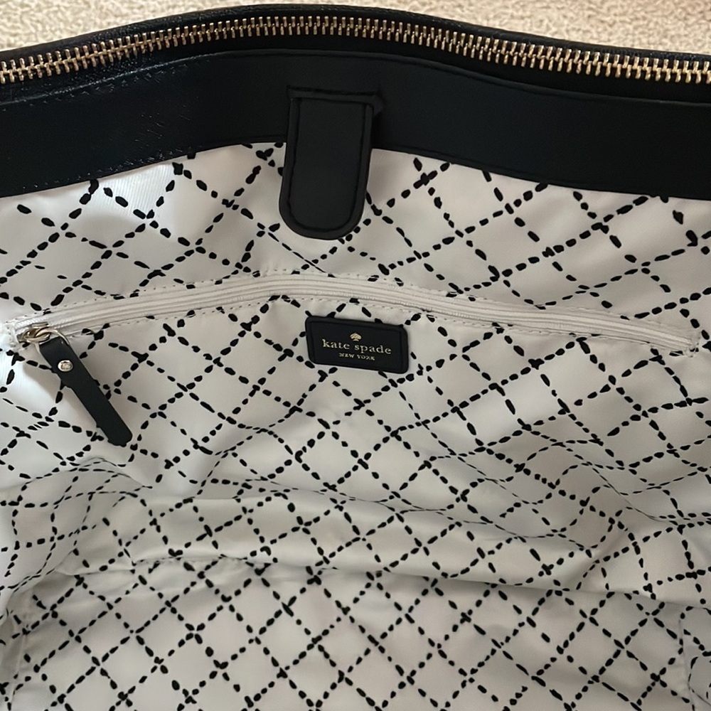 Kate Spade Newbury Lane Briar Large Tote - Black Leather - Picture 6 of 14